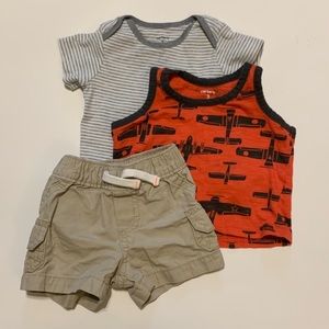 Carters 3 Month 3 Piece Summer Bundle